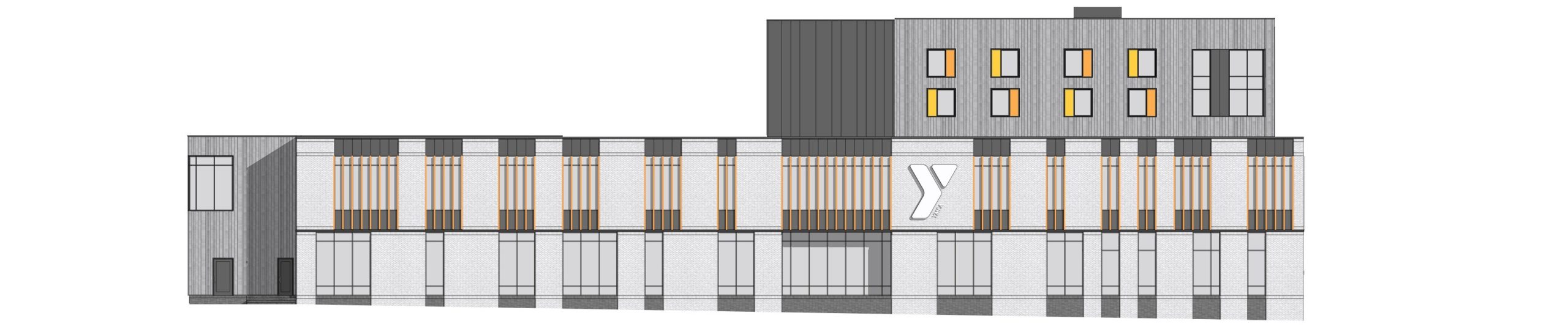 livewell on harrison west elevation
